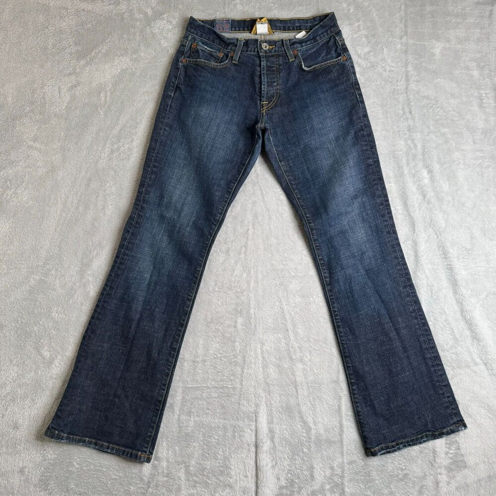 Lucky Brand Jeans Women 28 Slim Boot Leg Dungarees Low Vintage Preppy Y2K USA